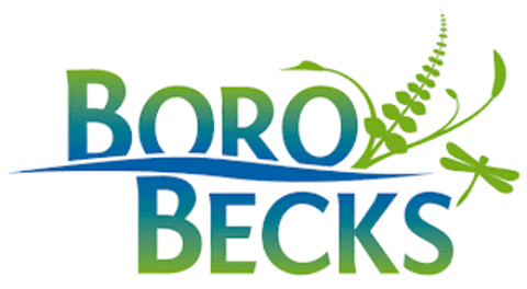 Logo saying Boro Becks