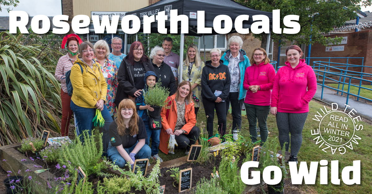 Group photo of Roseworth Locals at a community event.